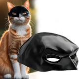 Halloween Bat Cat Mask – Black PLA Cosplay Pet Costume Accessory for Cats