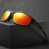 [Solarix] Silver Wraparound Sunglasses