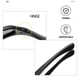 [Solarix] Silver Wraparound Sunglasses