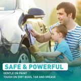 Car Glass Cleaning Film – Oil Film Remover, Decontamination Sheet & Streak-Free Windshield Cleaner