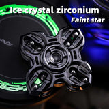 Metal Fidget Spinner – Interlocking Mechanical Tuning Fork EDC Stress Relief Toy, Cool Handheld Desk Gift for Kids