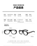 Acetate Oval Sunglasses – Minimal Mirror Finish, Lightweight European-Style Frame