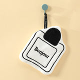 French Hand Towel Hanging Absorbent Household Coral Velvet Towel Kitchen Bathroom Thickeneded Hand Towel Cute Souvenir