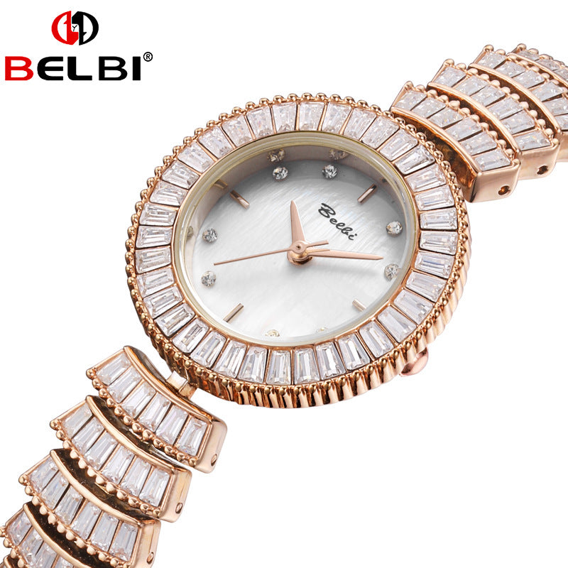 BELBI Women's Diamond Bracelet Watch