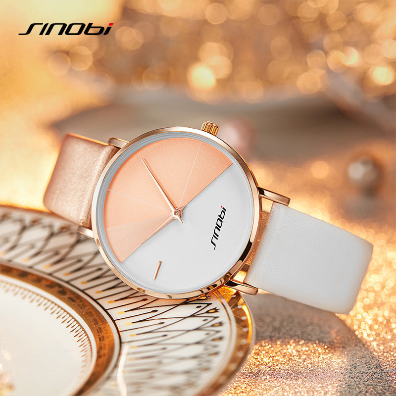 Sinobi Women's Quartz Watch – Waterproof Elegant Fashion Timepiece