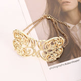 Butterfly Pendant Necklace – Trendy Hip-Hop Statement Jewelry for Women