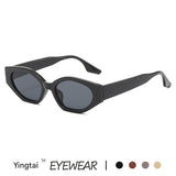 Color-Match Cat Eye Sunglasses for Women – Trendy Small Frame Fashion Shades