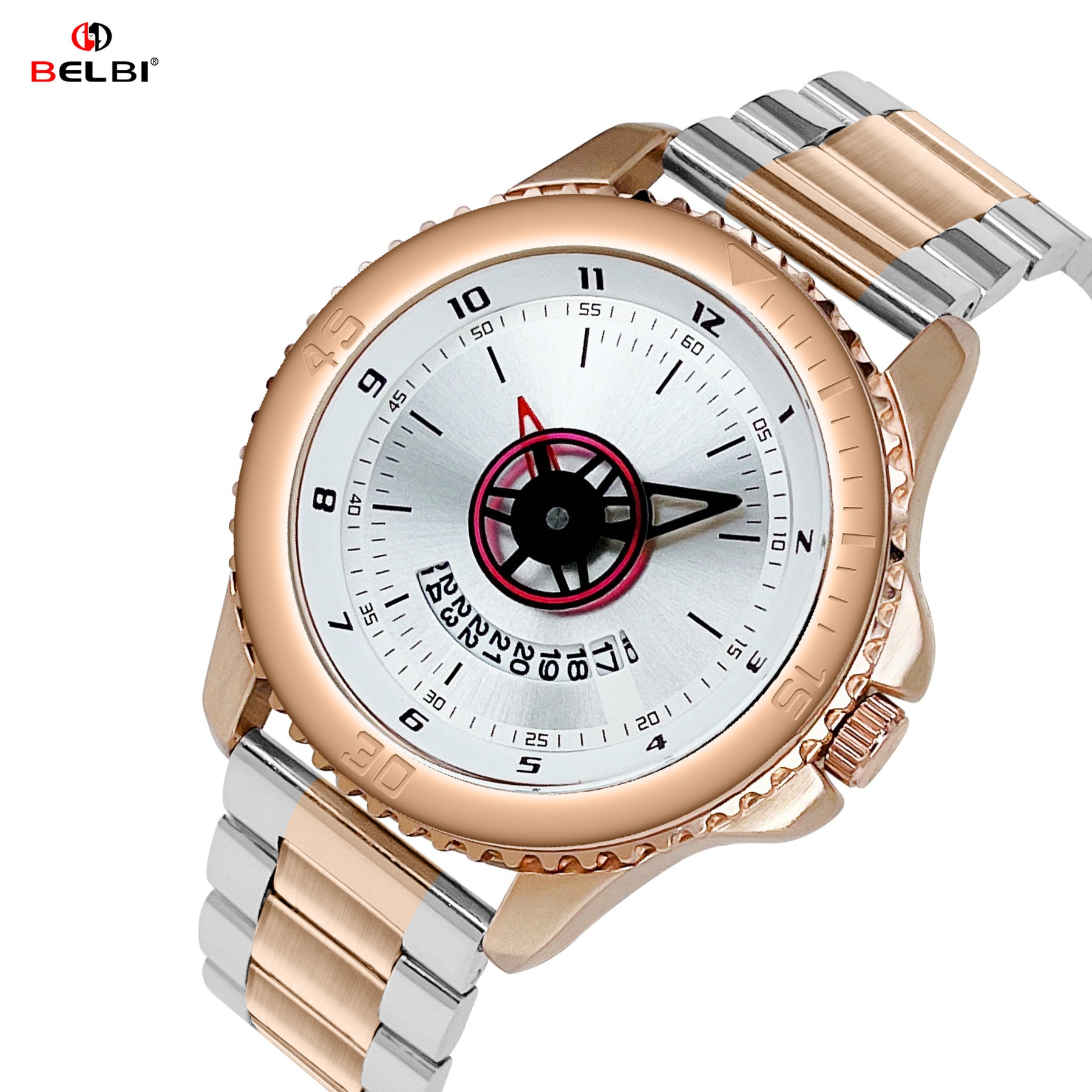 BELBI Men's Classic Quartz Business Watch