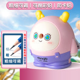 Kulomi Pencil Sharpener Primary School Student Pencil Sharpener Hand-cranked Automatic Pencil Sharpener Durable Pencil Sharpener