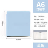 A7 Portable Pocket Notebook in Stock, Blank Stampable Notebook, Cultural and Creative Souvenir Notebook for Tourist Attractions and Museums, Customizable