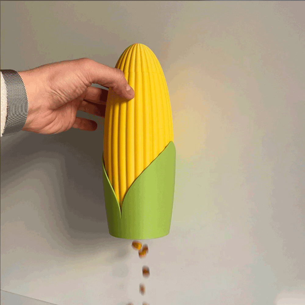 Mini Corn Containers Corn Snack Dispenser Storage Box – Modern PVC Snack Container for Kitc ...