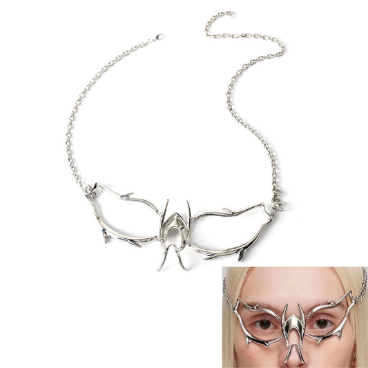 Cyberpunk Mech-Chic Alloy Eye Mask – Punk Jewelry