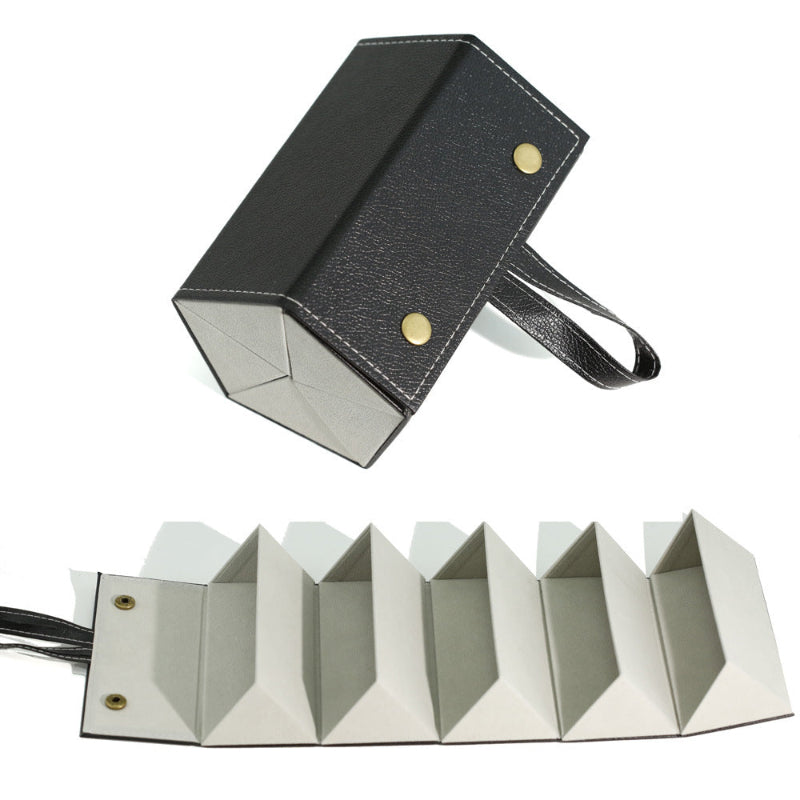 Multi-grid glasses box myopia sunglasses storage box sunglasses box manual folding multi-link glasses box wholesale