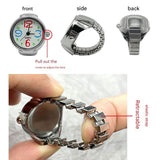 Unisex Ring Watch – Stylish Quartz Finger Watch