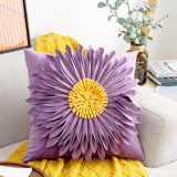 Sunflower Pillowcase - Small Daisy & Sunflower Design