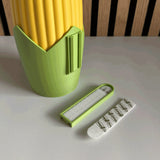 Corn Snack Dispenser Storage Box – Modern PVC Snack Container for Kitchen