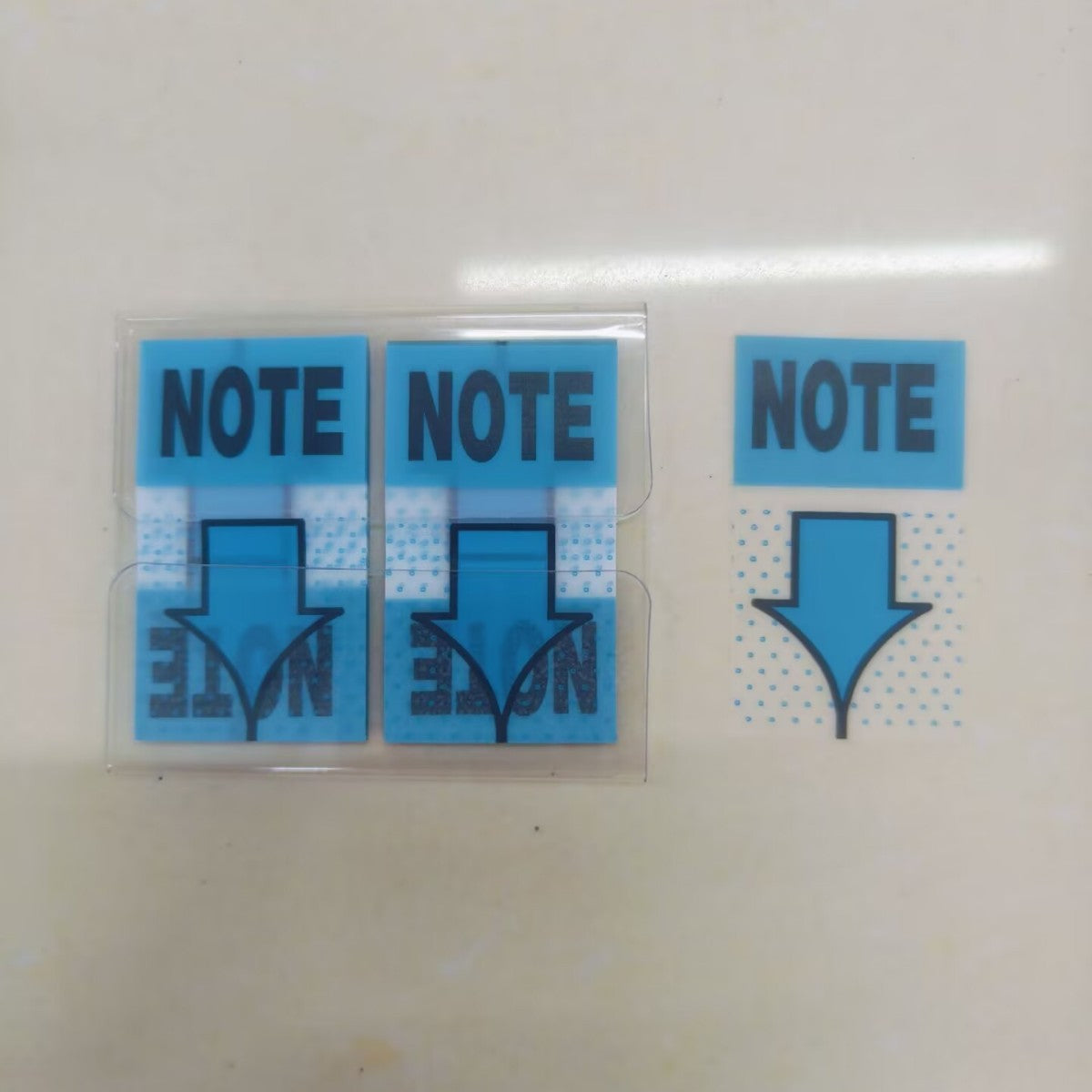 Withdrawable Newspaper Stickers Contract Documents Indicating Label Stickers SIGN HERE Arrows Classification Index Stickers Post-it Stickers