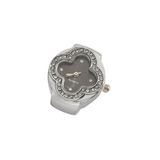 BOZHI Luxury Four-Leaf Clover Ring Watch – Diamond Quartz Finger Watch