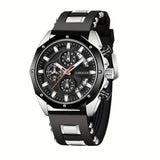 2024 Premium Classic Men's Chronograph Watch – Luminous, Waterproof, Casual