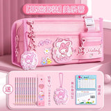 Niche Non-Colliding High-Looking Primary School Girls Kurome Stationery Bag Stationery Box Pencil Case Sanrio Pencil Bag