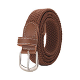 Unisex Elastic Woven Canvas Belt