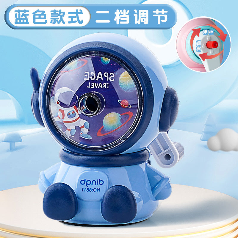 Kulomi Pencil Sharpener Primary School Student Pencil Sharpener Hand-cranked Automatic Pencil Sharpener Durable Pencil Sharpener