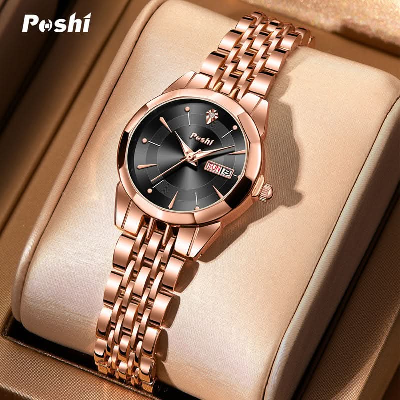 POSHI Women's Sporty Luminous Quartz Watch