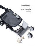 Volunteer Men’s Fashion Chest Bag – Oxford Cloth Shoulder Messenger Bag