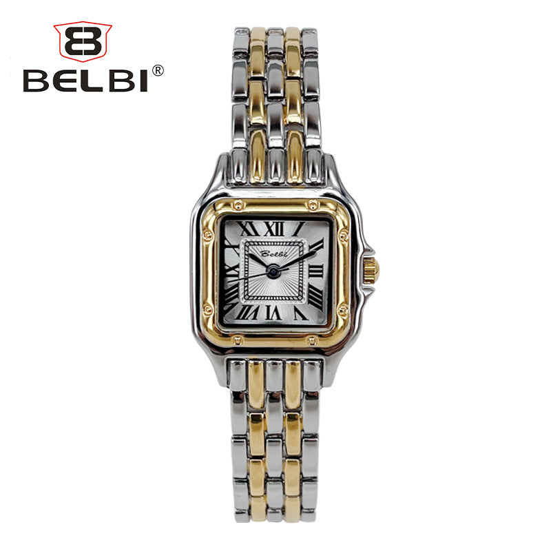 BELBI Women's Square Quartz Watch