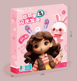 LED Light-Up Rabbit Ear Headband for Girls – Type-C Rechargeable Flashing Hair Accessory