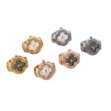 BOZHI Luxury Four-Leaf Clover Ring Watch – Diamond Quartz Finger Watch