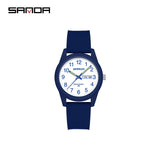Sanda Dual Calendar Couple Quartz Watch – Waterproof Fashion Watch for Men & Women