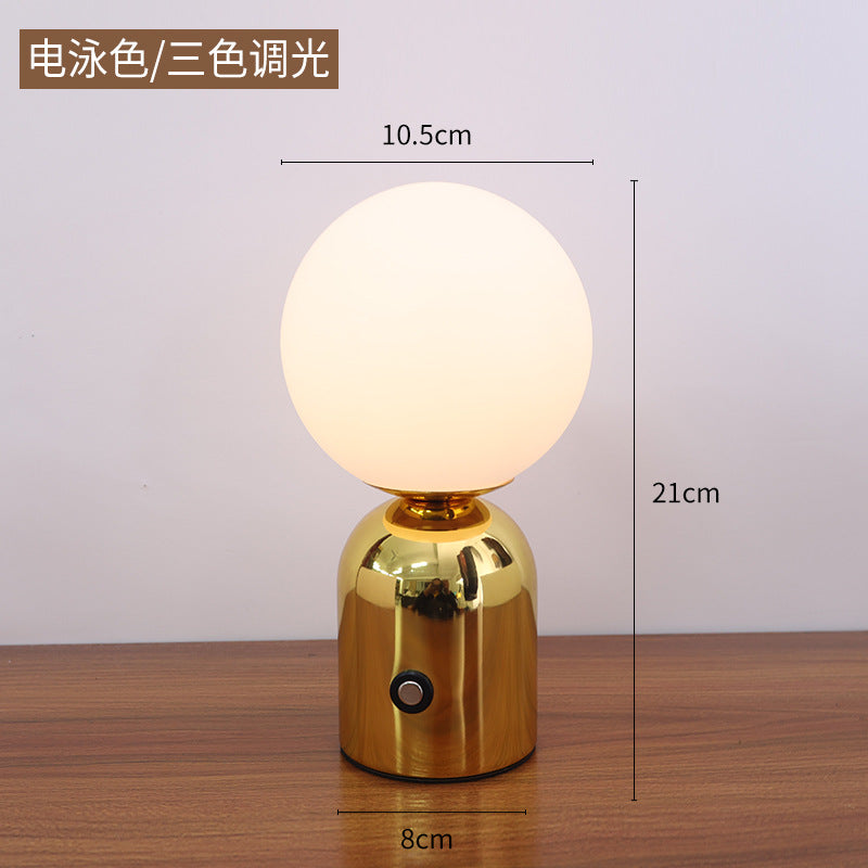 Nordic Macaron Table Lamp Clear Bar Bar Table Lamp Cafe KTV Atmosphere Lamp Bedside Lamp Wedding Lamp