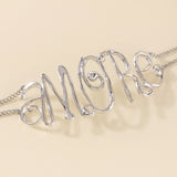 AMORE Letter Pendant Necklace – Retro Hip-Hop Style Statement Jewelry for Women
