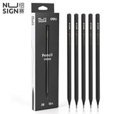 Deli NS722 stationery neusai black wood pencil graphite 2B/HB hexagonal Rod exam answer art sketch children