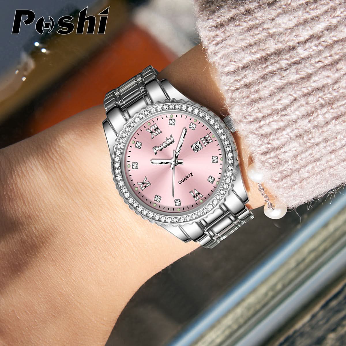 POSHI Women's Light Luxury Quartz Watch