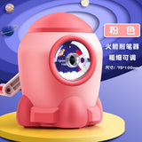 Kulomi Pencil Sharpener Primary School Student Pencil Sharpener Hand-cranked Automatic Pencil Sharpener Durable Pencil Sharpener
