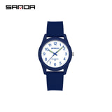 Sanda Dual Calendar Couple Quartz Watch – Waterproof Fashion Watch for Men & Women