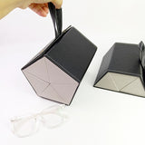 Multi-grid glasses box myopia sunglasses storage box sunglasses box manual folding multi-link glasses box wholesale