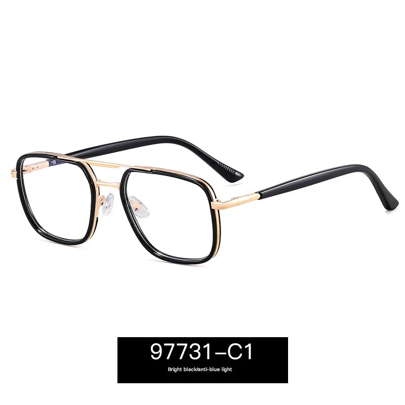 Men’s TR90 Anti-Blue Light Glasses Frame – Lightweight Fashion Eyewear