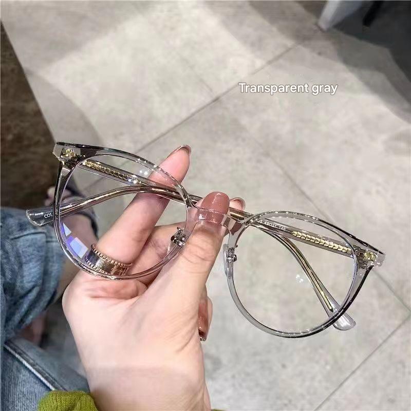 Korean Retro Full-Frame Anti-Blue Light Glasses – Unisex Optical Eyewear