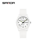 Sanda Dual Calendar Couple Quartz Watch – Waterproof Fashion Watch for Men & Women