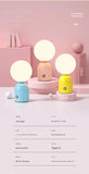 Nordic Macaron LED Table Lamp – Minimalist Desk & Bedside Ambient Light for Home & Café