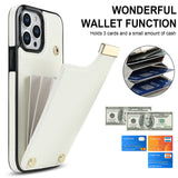 iPhone 15 Wallet Case with Card Holder