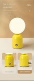 Nordic Macaron LED Table Lamp – Minimalist Desk & Bedside Ambient Light for Home & Café