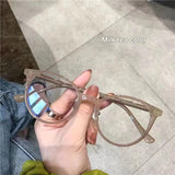 Korean Retro Full-Frame Anti-Blue Light Glasses – Unisex Optical Eyewear