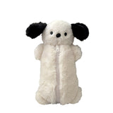 Ins Style Cute Plush Peter Rabbit Doll Pencil Bag Preppy Style Soft Cute Healing Animal Stationery Cosmetics Bag