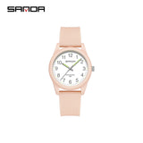 Sanda Dual Calendar Couple Quartz Watch – Waterproof Fashion Watch for Men & Women