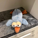 Ins Style Cute Plush Peter Rabbit Doll Pencil Bag Preppy Style Soft Cute Healing Animal Stationery Cosmetics Bag