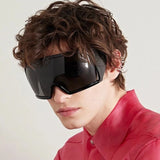 [Alcyoneus] Futuristic Oversized Sunglasses